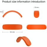 T1 Wireless Bluetooth Headset Beam Silicone Protection Case For Apple AirPods Max(Orange)