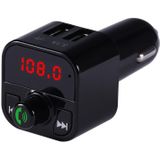 X5 Handsfree Car Kit FM Transmitter Wireless Audio Receiver Auto MP3 Player Dual USB Fast Charger