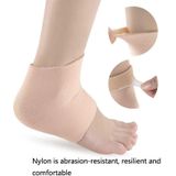 1 Pair SEBS Heel Protector Foot Socks  Size: Free Size(Skin Color)