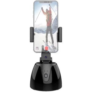 360-Degree Smart Follow-Up Selfie Live Video Recording Tripod Heads Battery Tripod Heads