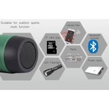 ZEALOT S1 Bluetooth 4.0 Wireless Wired Stereo Speaker Subwoofer Audio Receiver with 4000mAh Battery  Support 32GB Card  For iPhone  Galaxy  Sony  Lenovo  HTC  Huawei  Google  LG  Xiaomi  other Smartphones(Green)