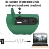 ZEALOT S1 Bluetooth 4.0 Wireless Wired Stereo Speaker Subwoofer Audio Receiver with 4000mAh Battery  Support 32GB Card  For iPhone  Galaxy  Sony  Lenovo  HTC  Huawei  Google  LG  Xiaomi  other Smartphones(Green)