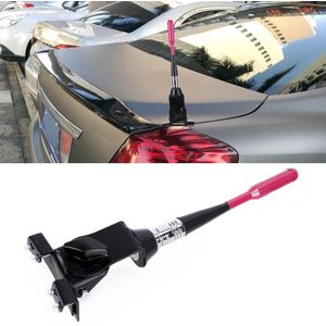 PS-404 Modified Car Antenna Aerial  Size: 27.8cm x 7.2cm (Red)