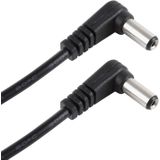 30cm 5A 5.5 x 2.1mm Male to Male Elbow DC Power Supply Plug Cable  DC 12-24V