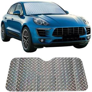 SHUNWEI 2 PCS Car Front Windshield Sunshade Summer Sun Protection And Heat Insulation Shading Board  Size: R-3922 140x75cm (SUV Off-road Vehicle)