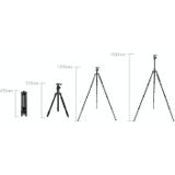 TRIOPO Oubao TA300 Adjustable Portable  Aluminum Aalloy Tripod with Ball Head for SLR Camera