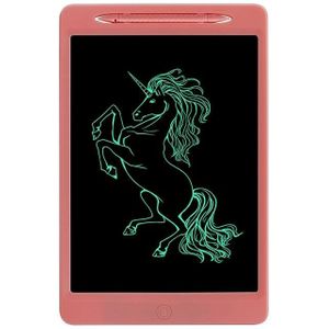Children LCD Painting Board Electronic Highlight Written Panel Smart Charging Tablet  Style: 11.5 inch Monochrome Lines (Pink)