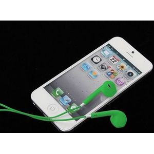 EarPods with Wired Control and Mic  For iPhone  iPad  iPod  Galaxy  Huawei  Xiaomi  Google  HTC  LG and other Smartphones(Green)