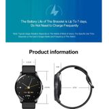 T88 1.28 inch TFT Color Screen IP67 Waterproof Smart Watch  Support Body Temperature Monitoring / Sleep Monitoring / Heart Rate Monitoring(Black)