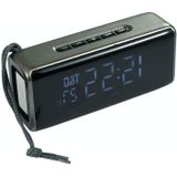 T&G TG174 TWS Mmirror Bluetooth Speaker  Support Alarm Clock / Time & Temperature Display / Micro SD Card / FM / MP3(Gray)