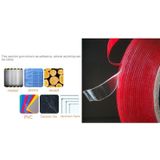 Universal Transparent Double Sided Adhesive Tape  Width: 1cm  Length: 10m