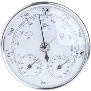 THB9392 Wall Hanging Household Weather Station Barometer Thermometer Hygrometer