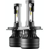 P1 H4 2 PCS DC9-36V / 30W / 6000K / 10000LM IP68 Waterproof Car LED Headlight(Cold White Light)