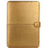 For 2016 New Macbook Pro 15.4 inch A1707 Laptop Crazy Horse Texture Horizontal Flip Leather Case(Gold)