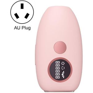 Home Laser Freezing Point Hair Removal Apparatus Full Body Beauty Portable Hair Removal Apparatus  Style: AU Plug(Freezing Point Pink)