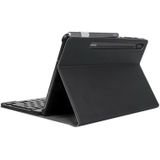 ST870S For Samsung Galaxy Tab S7 T870/T875 11 inch 2020 Ultra-thin Detachable Bluetooth Keyboard Leather Case with Stand & Sleep Function & Backlight(Black)