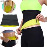 Women Abdomen Adjustable Belt Body Sculpting Corset with Fat Burning Slimming  Size:M(Black)