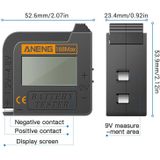 2 PCS ANENG 168MAX Portable Battery Tester High-Precision Battery Power Tester Battery Capacity Tester