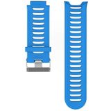 Solid Color Silicone Wrist Strap for Garmin Forerunner 910XT (Blue)