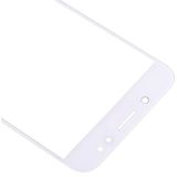 10 PCS Front Screen Outer Glass Lens for Samsung Galaxy C8 / C7100  C7(2017) / J7+  C710F/DS(White)