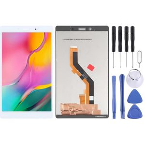 LCD Screen and Digitizer Full Assembly for Samsung Galaxy Tab A 8.0 (2019) SM-T295 (LTE Version)(White)