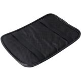 Universal Comfortable Automotive Armrest Mats Car Armrests Cover Vehicle Center Console Arm Rest Seat Box Soft Mats Cushion  Size: 29.5*21cm(Brown)