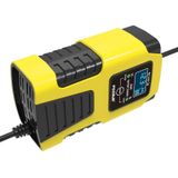 FOXSUR 2A / 6V / 12V Car / Motorcycle 3-stage Full Smart Battery Charger  Plug Type:UK Plug(Yellow)