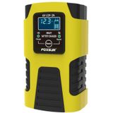 FOXSUR 2A / 6V / 12V Car / Motorcycle 3-stage Full Smart Battery Charger  Plug Type:UK Plug(Yellow)