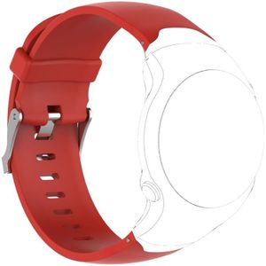 Smart Watch Silicone Wrist Strap Watchband for Garmin Approach S3 (Red)