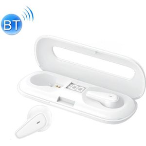 WK V10 White Deer Series TWS IPX4 In-ear Waterproof Bluetooth 5.0 Earphone with Charging Box