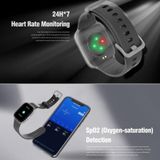 CS169 1.69 inch IPS Screen 5ATM Waterproof Sport Smart Watch  Support Sleep Monitoring / Heart Rate Monitoring / Sport Mode / Incoming Call & Information Reminder(Black)