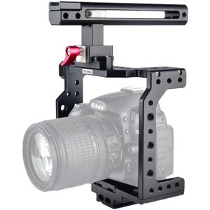 YELANGU C8 YLG0910 Handle Video Camera Cage Stabilizer(Black)