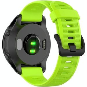 For Garmin Forerunner 945 Silicone Strap(Lime)