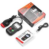 KW590 Mini OBDII Car Auto Diagnostic Scan Tools Auto Scan Adapter Scan Tool (Can Only Detect 12V Gasoline Car)(Black)