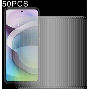 For Motorola Moto G 5G 50 PCS 0.26mm 9H 2.5D Tempered Glass Film