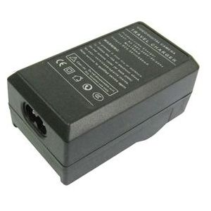 Digital Camera Battery Charger for Samsung SLB-10A  SLB-11A(Black)