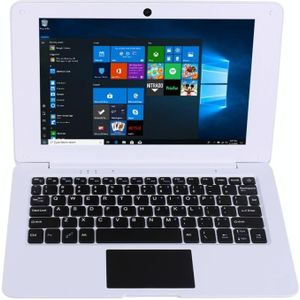 8350 10.1 inch Laptop  2GB+32GB  Windows 10 OS  Intel Atom X5-Z8350 Quad Core CPU 1.44Ghz-1.92Ghz  Support & Bluetooth & WiFi & HDMI  EU Plug(White)