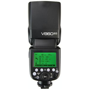 Godox V860IIO 2.4GHz Wireless 1/8000s HSS Flash Speedlite Camera Top Fill Light for Olympus DSLR Cameras(Black)