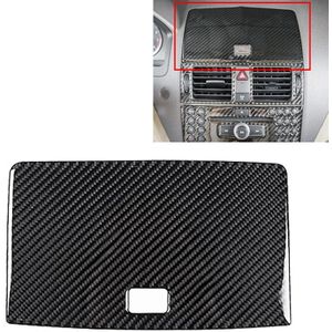 Car Dashboard Navigation Carbon Fiber Decorative Sticker for Mercedes-Benz W204