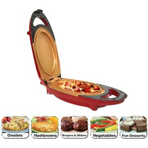 Double-Coated Smokeless Non-stick 5 Minute Chef Electric Cooker Barbecue Pan Pizza Pot EU Plug