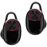 BTH-V5 DSP Noise Reduction Earbuds Sports Wireless Bluetooth V5.0  Headset with Charging Case  Compatible with iPhone and Android(Black)