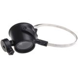 15X LED Lighted Hands-free Eye-Loupe Head Band Watch Repair Magnifier