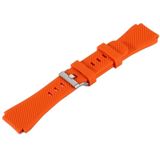 For Samsung Gear S3 Classic Smart Watch Silicone Watchband  Length: about 22.4cm(Orange)