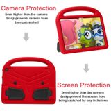 For Amazon Kindle Fire HD 10 2021 Sparrow Style EVA Material Children Shockproof Protective Case(Red)