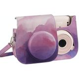 Painted Series Camera Bag with Shoulder Strap for Fujifilm Instax mini 11(Fantasy Cloud)