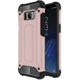 For Galaxy S8 Rugged Armor TPU + PC Combination Case(Rose Gold)