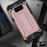 For Galaxy S8 Rugged Armor TPU + PC Combination Case(Rose Gold)