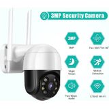 QX29 3.0MP HD WiFi IP Camera  Support Night Vision & Motion Detection & Two Way Audio & TF Card  EU Plug