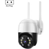 QX29 3.0MP HD WiFi IP Camera  Support Night Vision & Motion Detection & Two Way Audio & TF Card  EU Plug
