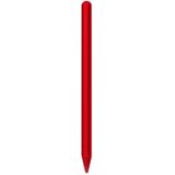 Stylus Pen Silica Gel Protective Case for Apple Pencil 2 (Red)